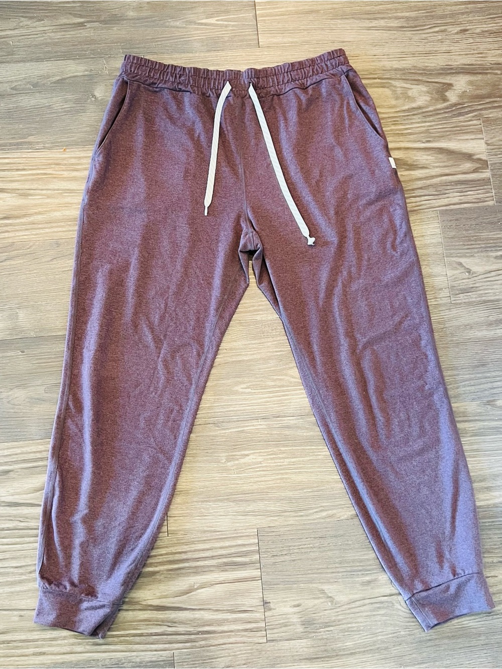 Vuori Performance Jogger DreamKnit VW303 Heather Mauve Plum Women’s Size M - Picture 4 of 8